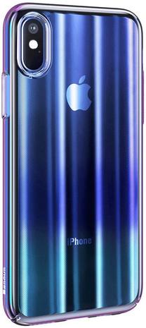 Чехол для телефона Baseus, синий цв., Apple