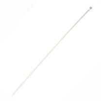 Stiprināšanas siksna Elematic, poliamīds, balta krās., 430 mm x 4.8 mm