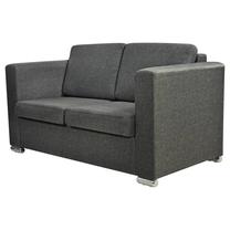 Sofa VLX 2-Seater 243583, tamsiai pilka sp., 73 x 137 cm x 78 cm
