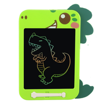 Piešimo lenta su LCD ekranu, dinozauras, 31 cm, žalia sp.