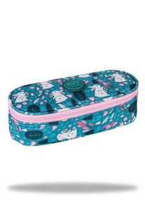 Penālis CoolPack E62536, 23 cm x 10 cm, zila krās./rozā krās./daudzkrāsaina