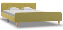 Lova dvigulė VLX Bed Frame, 140 x 200 cm, geltona sp., be čiužinio, su grotelėmis