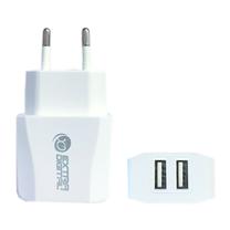 Adapteris Extra Digital SC230242, 2 x USB 2.0, balta sp.