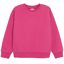 Джемпер, классическая, для девочек Cool Club Hearts CCG2721114, розовый цв., 146 см