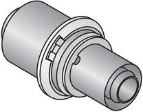 Savienojums Uponor, 20 mm – Iekšējā vītne/25 mm, metāls