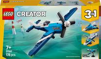 Konstruktorius LEGO® Creator 3in1 Orlaivis: lenktyninis lėktuvas 31160, 178 vnt.