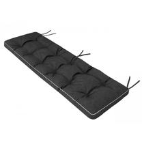 Lauko kėdės pagalvėlė Hobbygarden Etna 120ET5CAE8, juoda sp., 120 x 50 cm