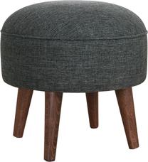 Pufas Hanah Home Deff 209FLF1168, žalia sp./pilka sp., 45 cm x 45 cm x 43 cm