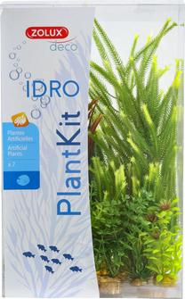 Декорация аквариума Zolux Idro Kit 352153, зеленый цв.