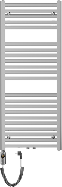 Elektrinis rankšluosčių džiovintuvas Mexen Hades, chromo sp., 50 cm x 120 cm, 600 W