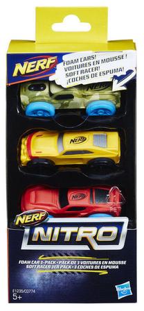 Игрушечная машина Hasbro Nitro Foam C0774, (цвет/дизайн выбирается случайным образом)