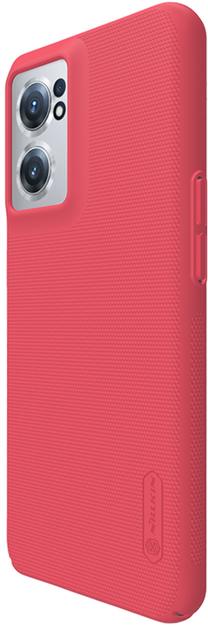 Telefona vāciņš Nillkin Super Frosted Back Cover for OnePlus Nord CE 2 5G, sarkana krās., Oneplus