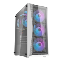 Arvuti korpus darkFlash DK352 Plus, valge v.