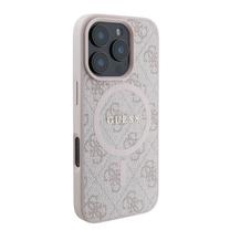 Telefono dėklas Guess 4G Classic MagSafe, rožinė sp., Apple