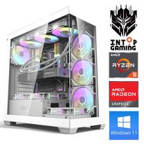 Стационарный компьютер Intop RM90874WH AMD Ryzen 5 7500F, DDR5 32 GB, SSD 1 TB, AMD Radeon RX 9060 XT 16 GB GDDR6, Windows 11 Home