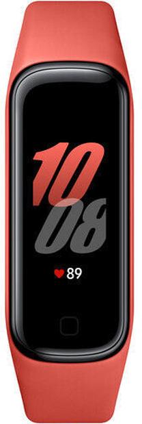 Viedais pulkstenis Samsung Galaxy Fit2 Scarlet, sarkana krās.