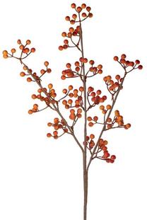 Dirbtinė šakelė 699, oranžinė sp., 90 cm