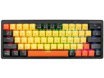 Bezvadu spēļu tastatūra Tracer GameZone Evo1 Hot, EN, melna krās./dzeltena krās.