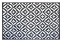 Kilimas lauko terasoms Scandi 007557, balta sp./pilka sp., 180 cm x 270 cm