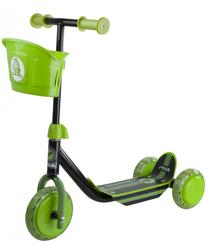 Vaikiškas paspirtukas Stiga Mini Kid 3W, juoda sp./žalia sp.