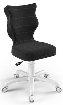 Laste töötool Petit VT17 Size 3, 30 x 55 x 71.5 - 77.5 cm, antratsiit v./valge v.
