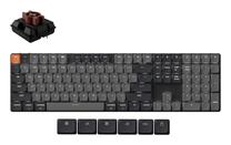 Klaviatūra Keychron k5 k5, EN, juoda sp.