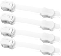 Diržas apsaugantis baldus nuo nuvirtimo BabyOno Universal, balta sp., 4 vnt.
