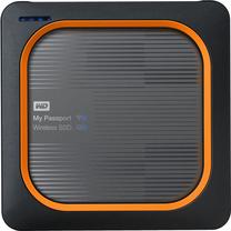 Cietais disks Western Digital My Passport Wireless, SSD, 500 GB, oranža krās./pelēka krās.