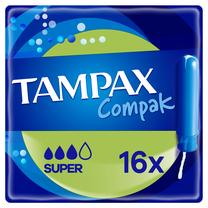Higieniniai tamponai Tampax Compak Super, 16 vnt.