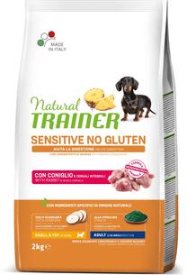 Kuiv koeratoit Natural Trainer Sensitive No Gluten Rabbit, küülikuliha, 2 kg