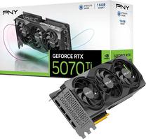 Видеокарта PNY GeForce RTX 5070 Ti Triple Fan, 16 ГБ, GDDR7