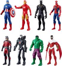 Комплект Hasbro Marvel Avengers Ultimate Protector E4252, 8 шт., многоцветный