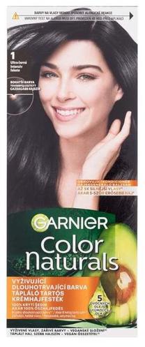 Kраска для волос Garnier Color Naturals, ultra black цв., 1, 40 мл