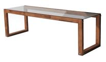 ТВ стол Kalune Design Via, коричневый цв./темно-коричневый цв., 130 см x 40 см x 40 см