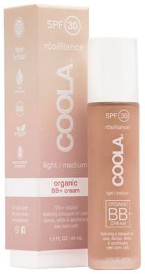 BB krēms Coola Rosilliance Organic BB+ SPF30, coola light/medium, 44 ml