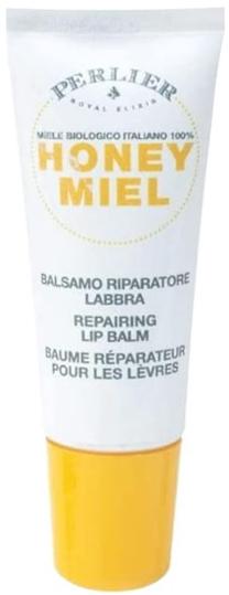 Lūpų balzamas Perlier Honey Miel Repairing, 7.5 ml