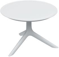 Lauko stalas Ferne Rimo, balta sp., 57 cm x 57 cm x 40.5 cm