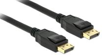 Провод Delock Displayport / Displayport Display port male, Display port male, 2 м, черный цв.