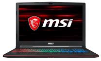 Nešiojamas kompiuteris MSI GP GP63 Leopard 8RF-251PL, Intel® Core™ i7-8750H, 8 GB, 256 GB, 15.6 ", Nvidia GTX, juoda sp., EN, Windows