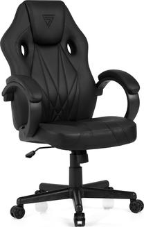 Žaidimų kėdė SENSE7 Prism, 61.5 x 58 x 110 - 119 cm, juoda sp.