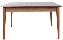 Stalas išskleidžiamas Kalune Design Lotus 1123, riešuto sp., 130 - 165 cm x 80 cm x 75 cm