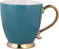 Puodelis Altom Exotic Jumbo 01010041105, mėlyna sp./aukso sp., 0.4 l
