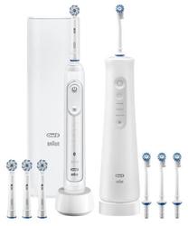 Elektrinis dantų šepetėlis Braun Oral-B Genius X And Aquacare Pro-Expert, balta sp.