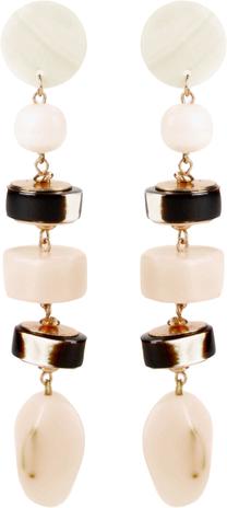 Серьги Lola Casademunt Ivory Stones Drop Earrings, многоцветный