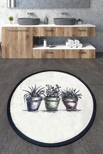 Vonios grindų kilimėlis Foutastic Koule 510CHL1106, įvairių spalvų, 120 cm x 120 cm
