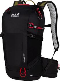 Turistinė kuprinė Jack Wolfskin Wolftrail Recco, juoda sp., 22 l