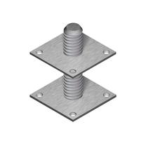 Atbalsts Haushalt Assorted, 100 mm x 100 mm x 200 mm x 8 mm
