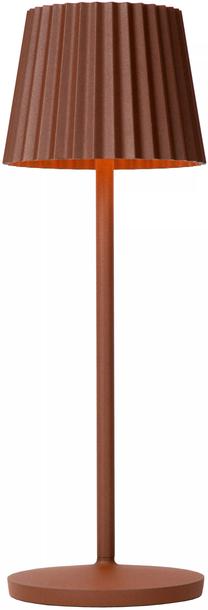 Lauko stalo šviestuvas Lucide Justine, 2W, LED, IP54, ruda sp., 13.5 cm x 38 cm
