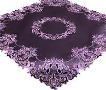 Staltiesė kvadratinė OH-249-C, violetinė sp., 85 x 85 cm