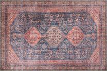 Kilimas Conceptum Hypnose Blues Chenille AL 366, įvairių spalvų/raudona sp., 230 cm x 150 cm
